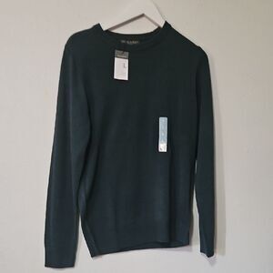 Primark Men's Crewneck Sweater in Forest Green
